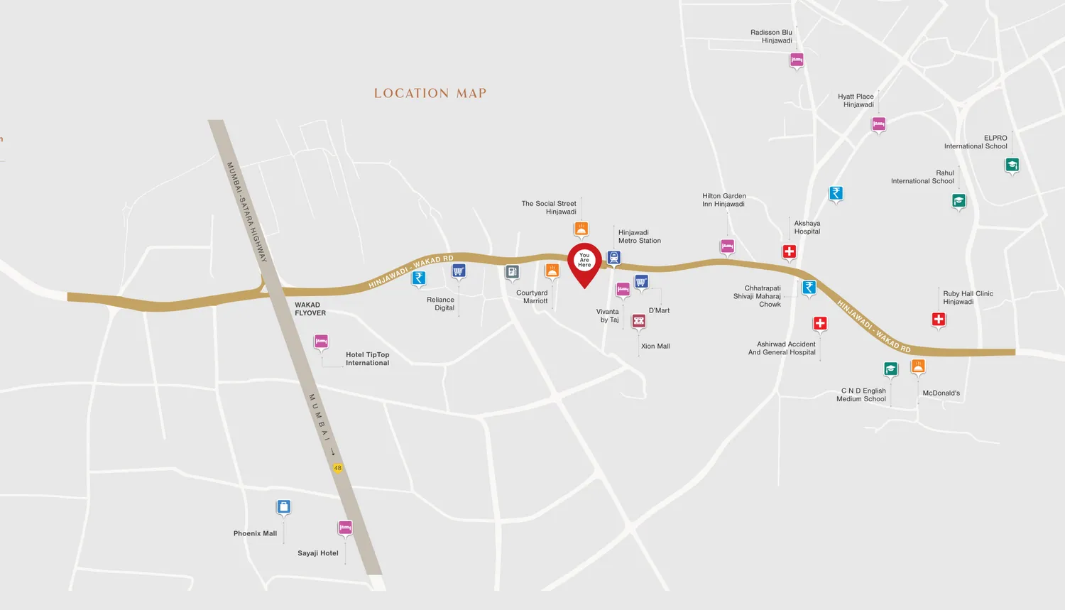 Shankeshwar Kingslandlocation map – Hinjawadi Phase 1, Pune